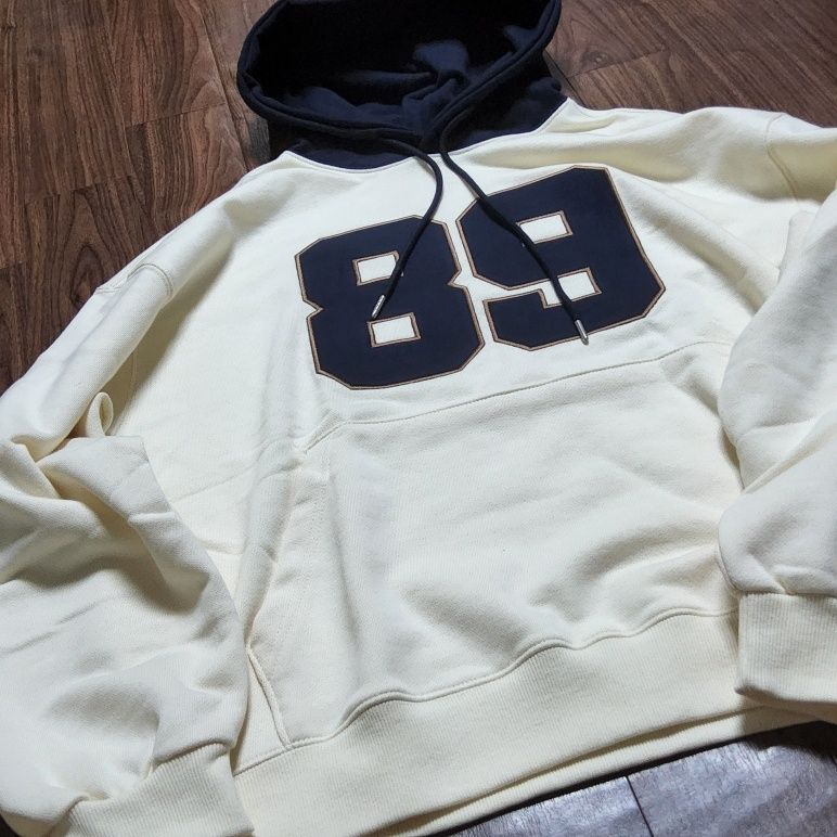 さらに100円引き◆WAI KEI◆Color block 89 logo hoodie MUSINSA | WAI KEI Color block 89 logo hooded sweatshirt