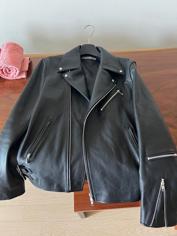 MUSINSA公式 | VIVASTUDIO COWHIDE CLASSIC RIDERS JACKET [BLACK]