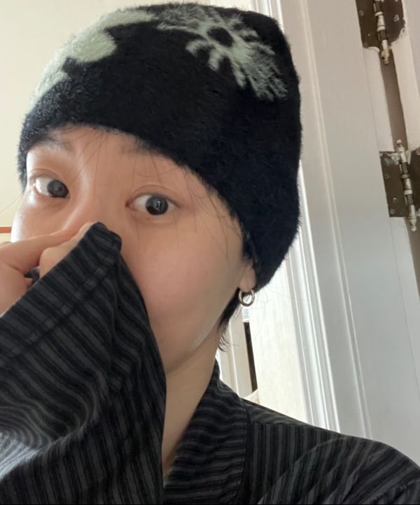 MUSINSA | SUNLOVE Cali Shaggy Beanie Black