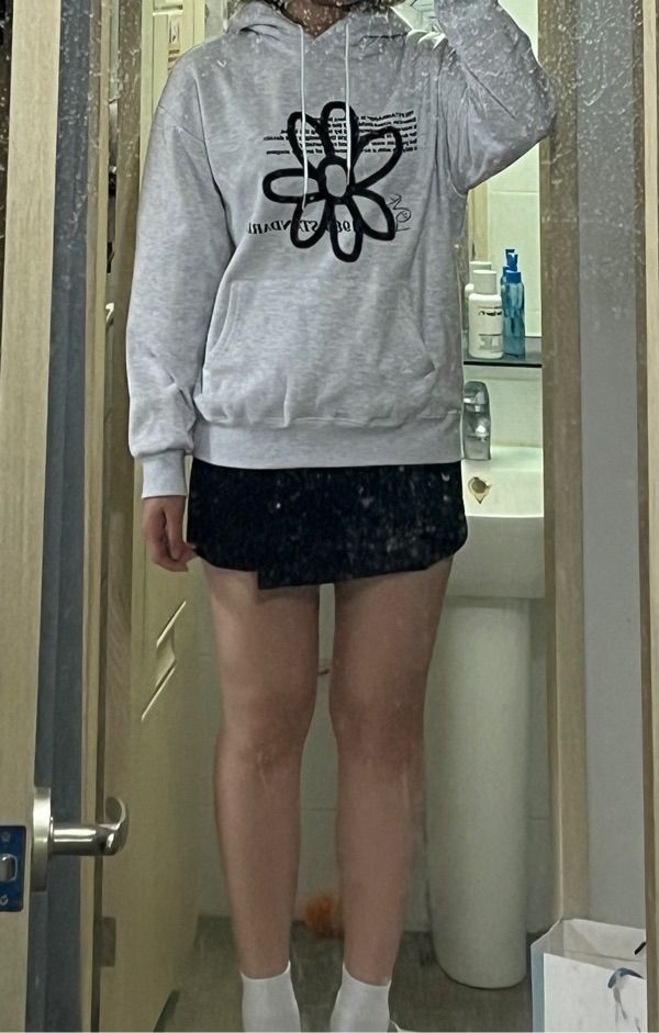 MUSINSA | 1989STANDARD RV_ BW FLOWER HOOD (STHSTD-0034)