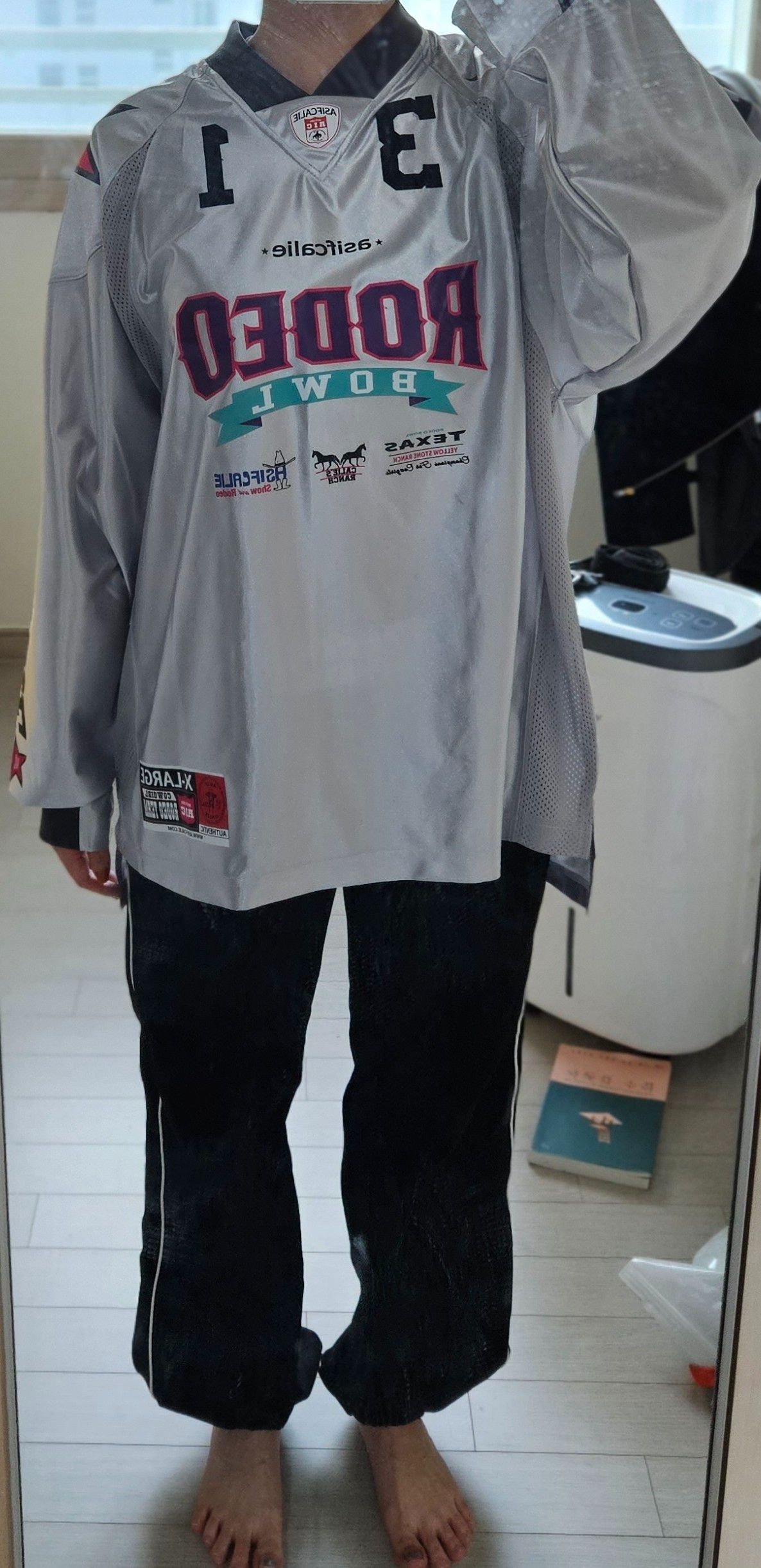人気 ☆ASIF CALIE ☆ RODEO FOOTBALL JERSEY MUSINSA | ASIF CALIE RODEO FOOTBALL JERSEY BLACK