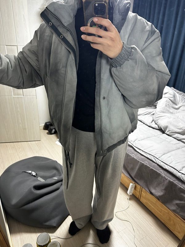 MUSINSA公式 | ACNE STUDIOS 男性タイダイハイネックパディング