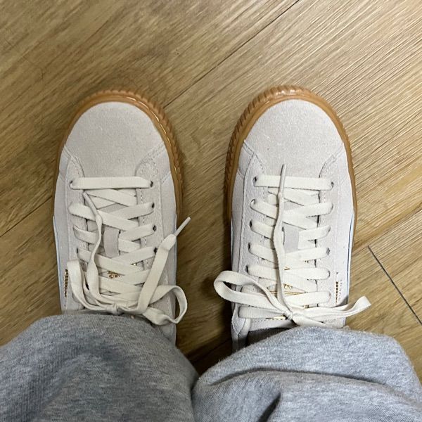 MUSINSA | PUMA Puma×Mardi Mercdi Suede Platform - Ivory