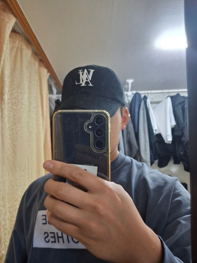 キャップ WOOALONG Signature low ball cap BLUE WL230WCA81UBLU MUSINSA | WOOALONG Signature low ball cap - BLUE