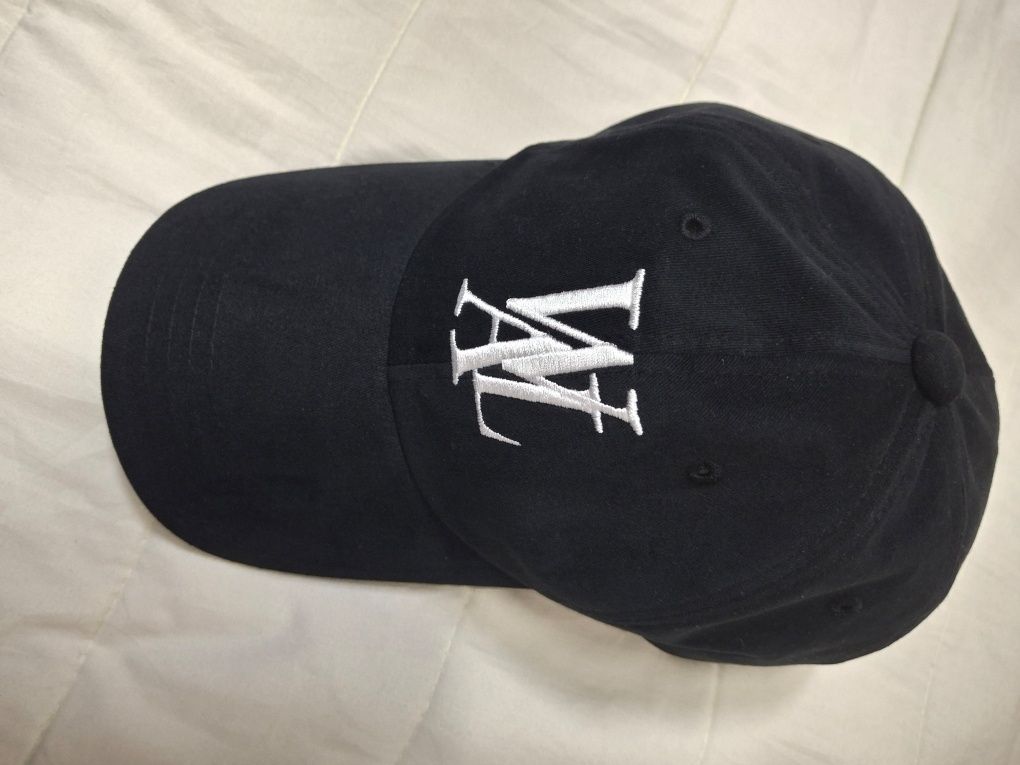 キャップ WOOALONG Signature low ball cap BLACK WL230WCA81UBLK MUSINSA | WOOALONG Signature low ball cap - BLACK