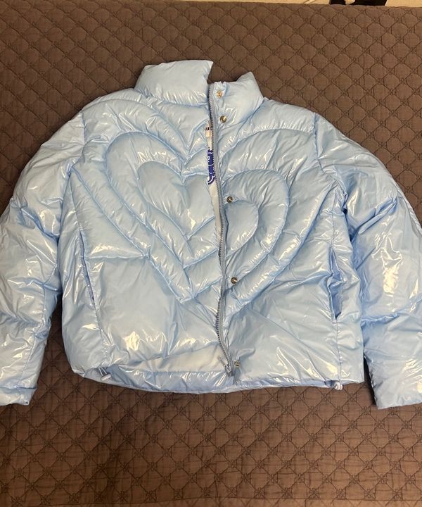 人気【BADBLUE】HEART PUFFER JACKET MUSINSA | BADBLUE Heart Puffer Jacket City Black