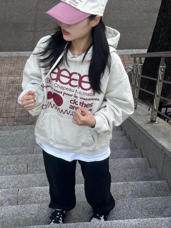 ★AEAE★ WEB LOGO LOOSED HOODIE OATMEAL A233UHD01OM MUSINSA | AEAE WEB LOGO LOOSED HOODIE [OATMEAL]