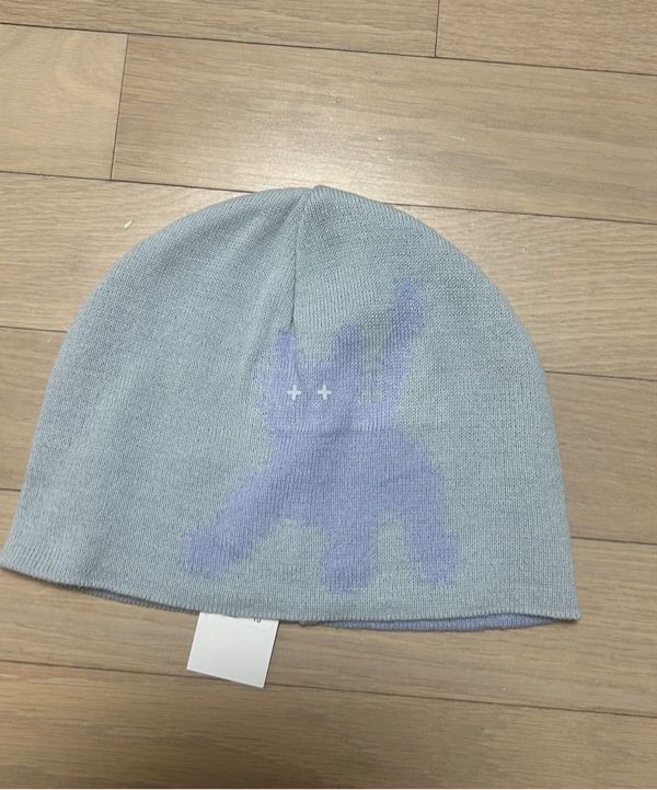 MUSINSA | AEAE Flashed Cats Eye Beanie - [COOL GRAY]