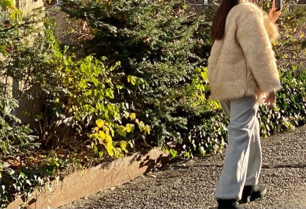 maison celon eco fur short jacket