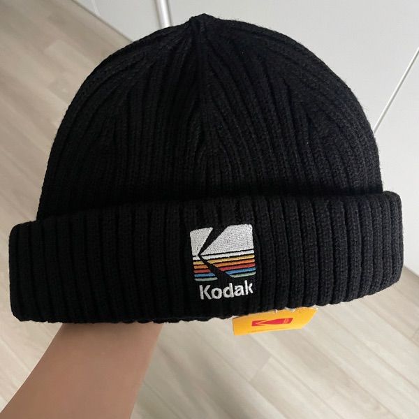 MUSINSA公式 | KODAK レインボーショートビーニー BLACK