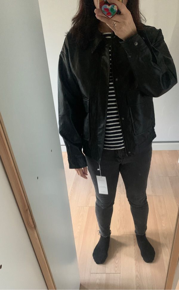 ジャケット Siyazu SIOT4079 Fake Leather Bomber Jacket_Black MUSINSA | SIYAZU SIOT4079 Fake Leather Bomber Jacket_Black