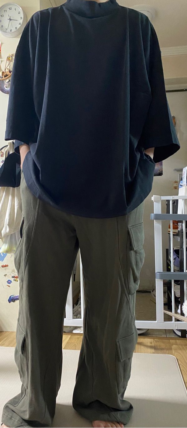 デニム・ジーパン NOT4NERD Incision Multi Cargo Sweat Pants Light Grey PT084L MUSINSA | NOT4NERD Incision Multi Cargo Sweat Pants - Light Gray