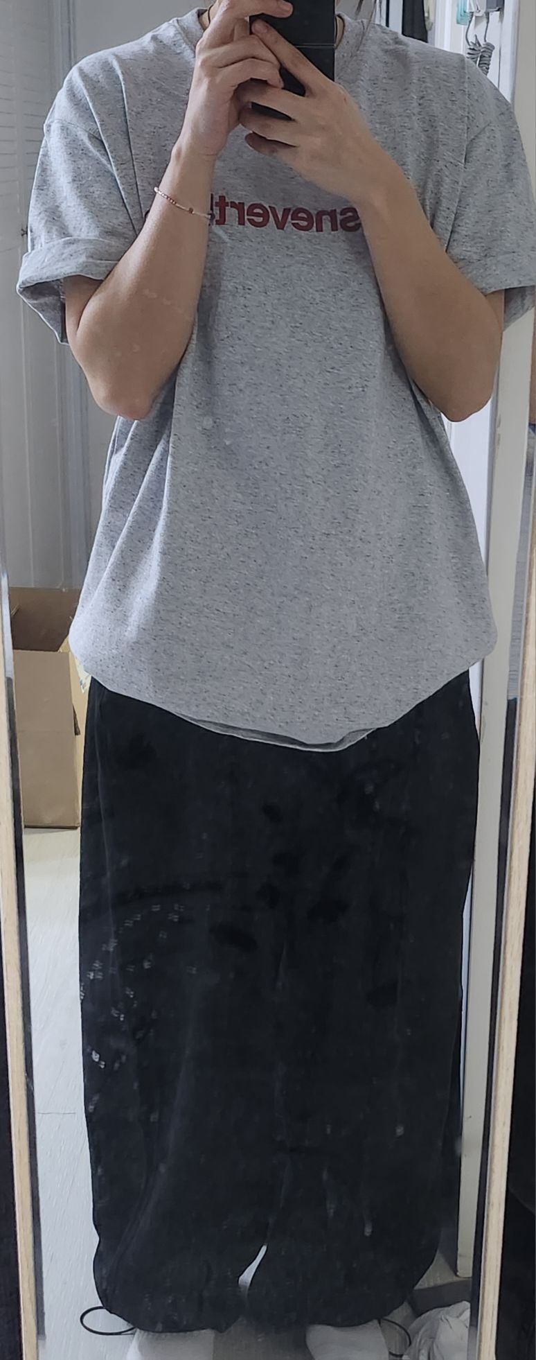 デニム・ジーパン NOT4NERD 3Tuck Wide Sweat Pants Grey PT083GR MUSINSA | NOT4NERD 3Tuck Wide Sweat Pants - Light Gray