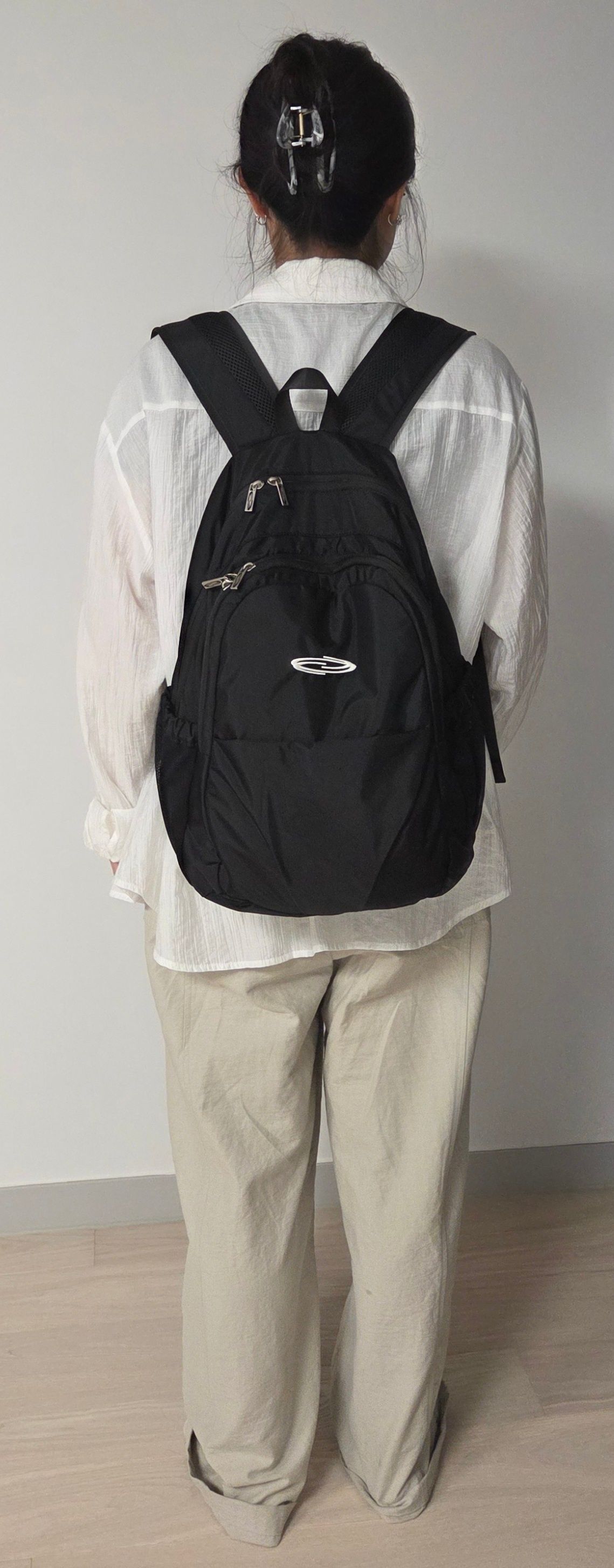 MUSINSA公式 | OPENING PROJECT Essential Backpack - Black