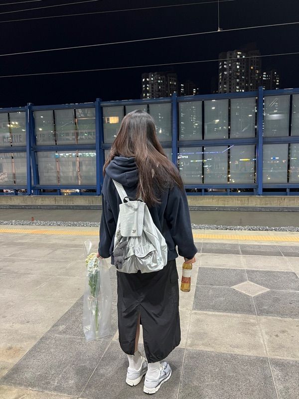 MUSINSA | YEOMIM day backpack (silver)