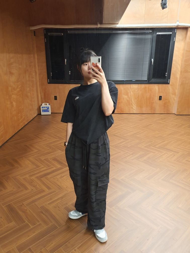 ★DXOH★X NINI camo wide string cargo pants[camo]★正規品 CAMO WIDE STRING CARGO PANTS - DXOH | 60% - Asian Fashion