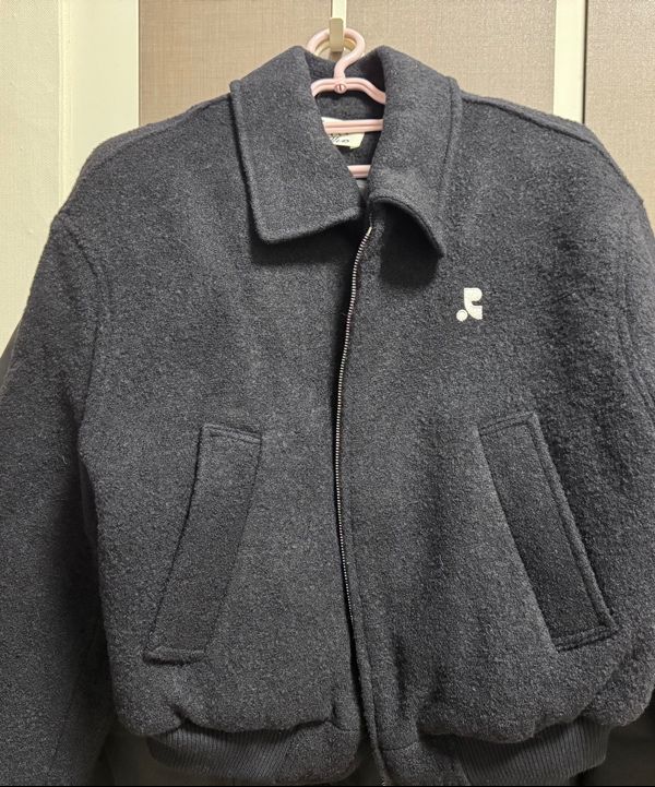 MUSINSA | REST&RECREATION RR COMMUNITY BOMBER JACKET_NAVY