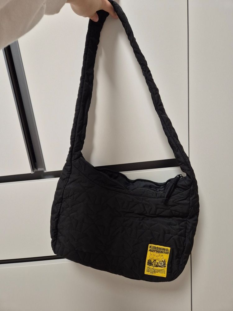 [ KIRSH ]★CHERRY NOMAD QUILTING BAG MUSINSA | KIRSH Cherry Nomad Quilted Bag [Black]