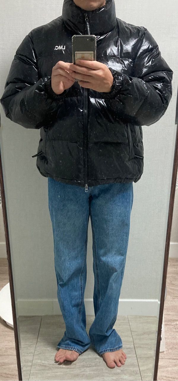[LMC] OG GLOSSY PUFFER DUCK DOWN PARKA /追跡付 OG GLOSSY PUFFER DUCK DOWN PARKA cream - LMC | 엘엠씨