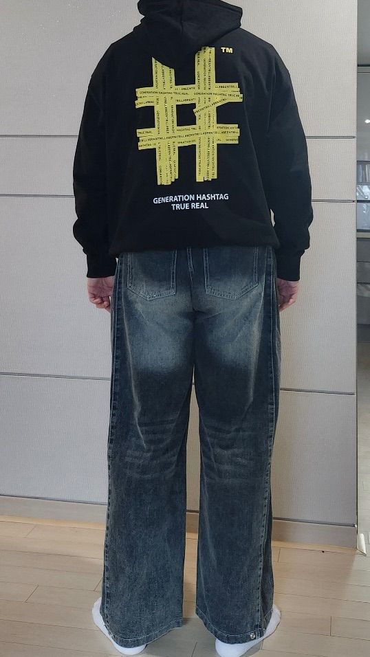 MUSINSA公式 | BEENTRILL NEWYORK Yellow Taping Hashtag
