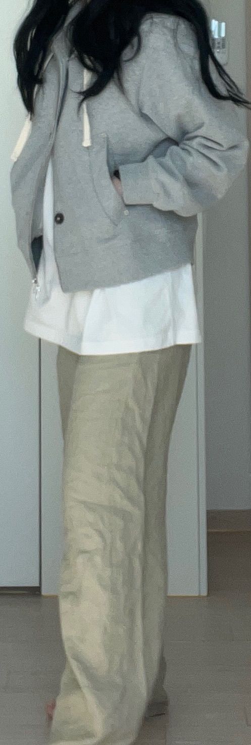 アウターその他 SATUR Theo Cotton All Day Full Zip Up Melange Gray SA23FWMJ2 MUSINSA | SATUR Theo Cotton All Day Hooded Zip-up Melange Gray