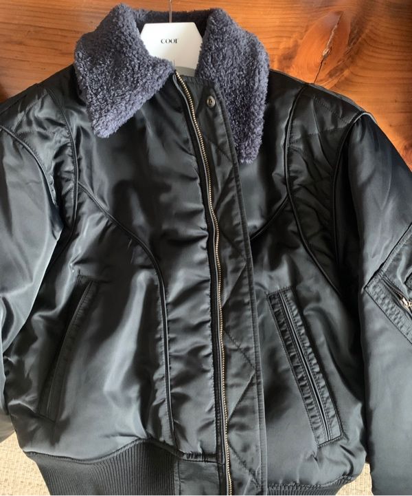 MUSINSA公式 | COOR CWU Reversible Flight Bomber (Black)