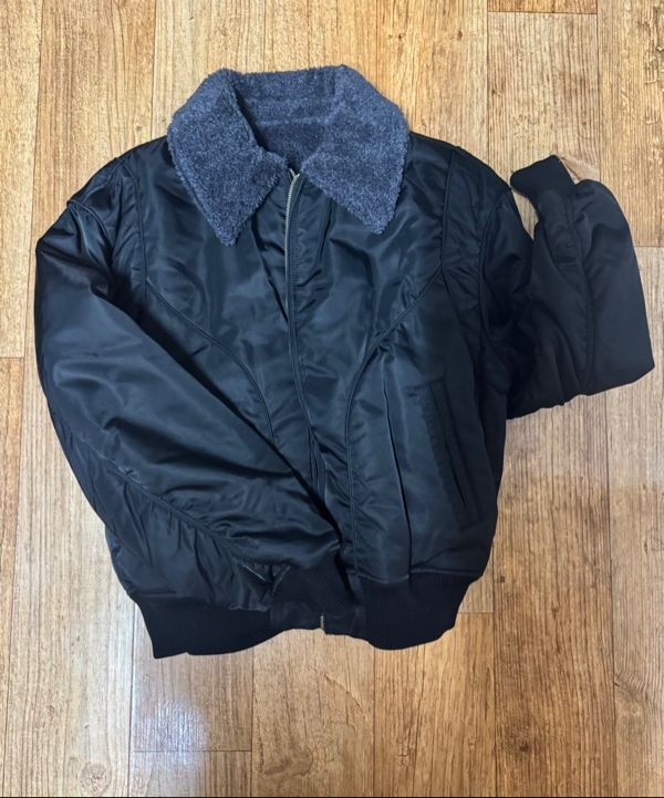 MUSINSA公式 | COOR CWU Reversible Flight Bomber (Black)