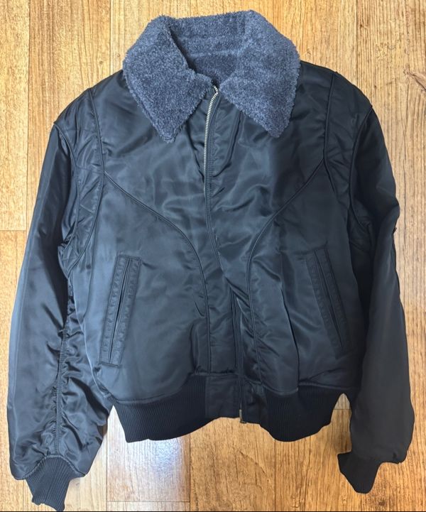 MUSINSA公式 | COOR CWU Reversible Flight Bomber (Black)