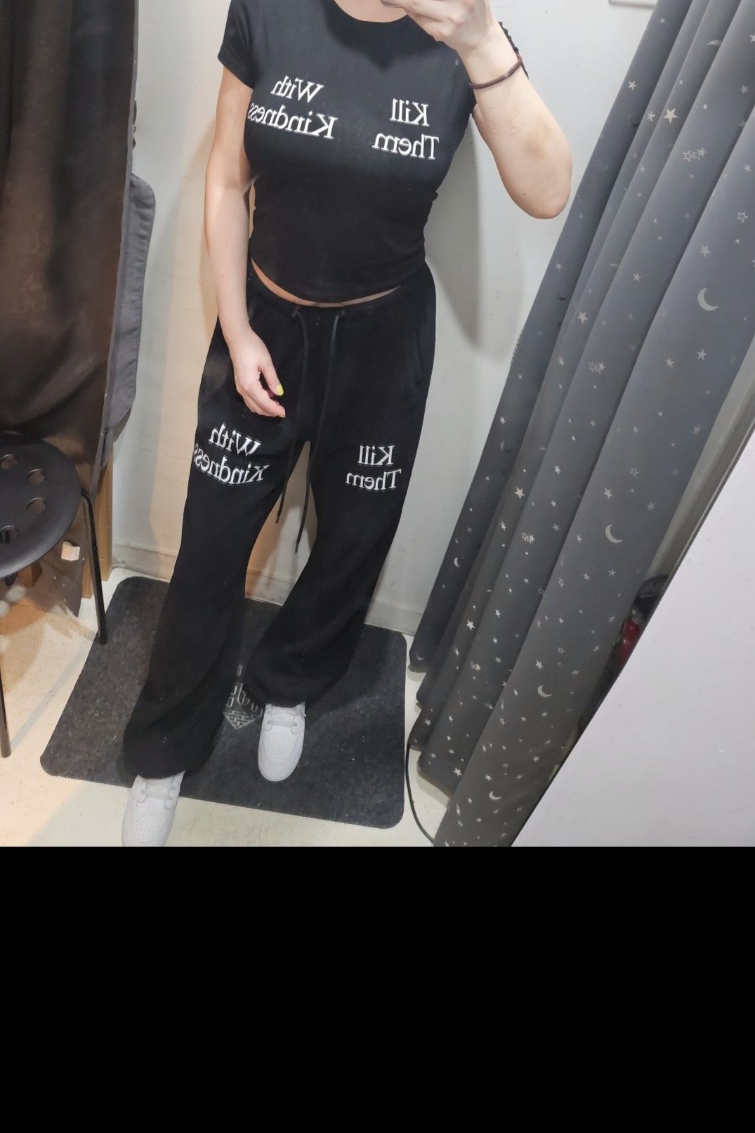 MUSINSA | BADBLOOD Kill 'em Jogger - Black