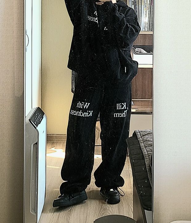 ★BADBLOOD★ [wpts23039] Kill Them Jogger Black MUSINSA | BADBLOOD Kill 'em Jogger - Black