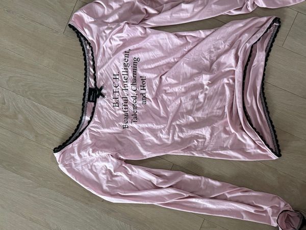 MUSINSA | BADBLOOD Charming & Hot Long Sleeve Loose Fit – Pink