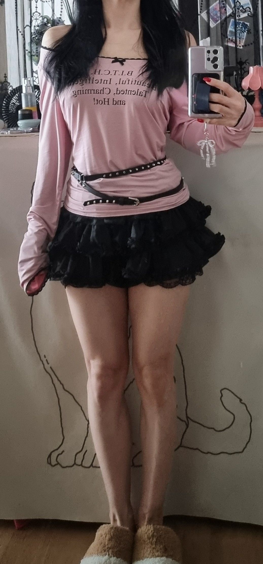 MUSINSA | BADBLOOD Charming & Hot Long Sleeve Loose Fit – Pink