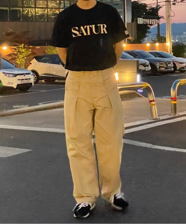 ★SATUR★ Classic Letter Logo Short Sleeve T-Shirt Classic B MUSINSA | SATUR Classic Letter Logo Short Sleeve T-Shirt