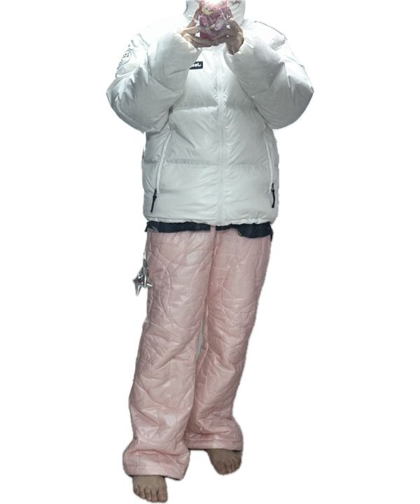 MUSINSA | SCULPTOR PRIMALOFT® Quilted Pants Pink