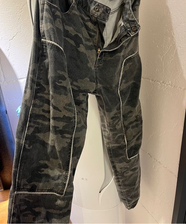 sculptor Lace Double Knee Pants カモ パンツ S MUSINSA公式 | SCULPTOR Lace Double Knee Pants Camouflage