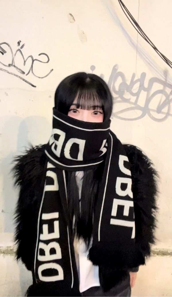 MUSINSA | SCULPTOR Faux Mongolian Shearling Jacket Black