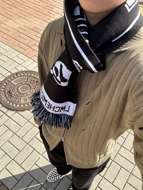 [LMC]UNISEX●CHEMICAL SOCCER MUFFLER MUSINSA公式 | LMC CHEMICAL SOCCER MUFFLER black