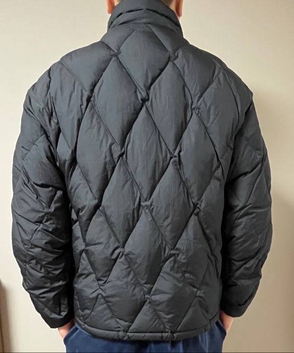 MUSINSA | COVERNAT RDS highlight stand collar down black