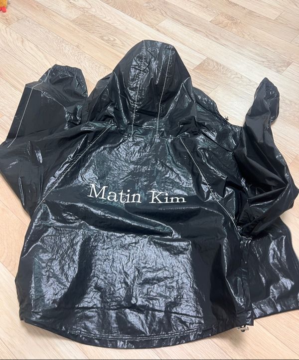 MUSINSA | MATIN KIM MATIN CROP HOODY COATING JUMPER