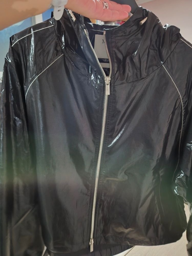 MUSINSA | MATIN KIM MATIN CROP HOODY COATING JUMPER