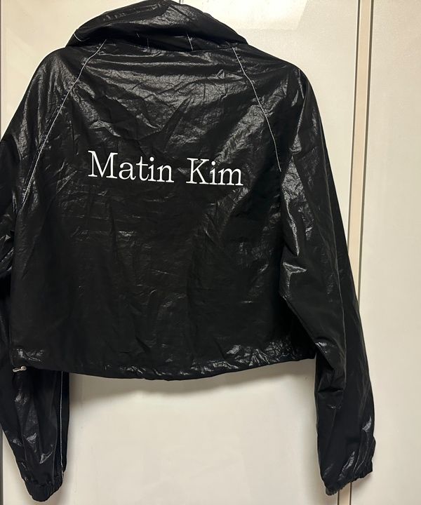 ジャケット・アウター MATIN CROP HOODY COATING JUMPER MUSINSA | MATIN KIM MATIN CROP HOODY COATING JUMPER