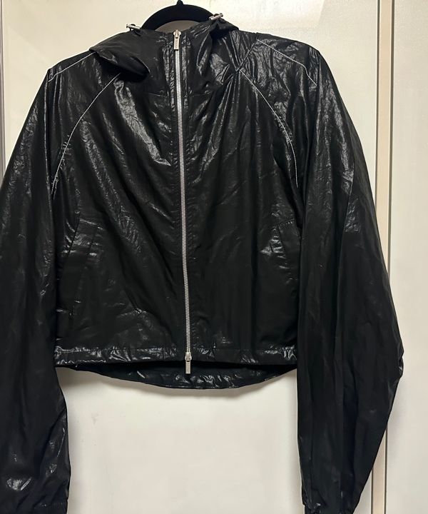 MUSINSA | MATIN KIM MATIN CROP HOODY COATING JUMPER