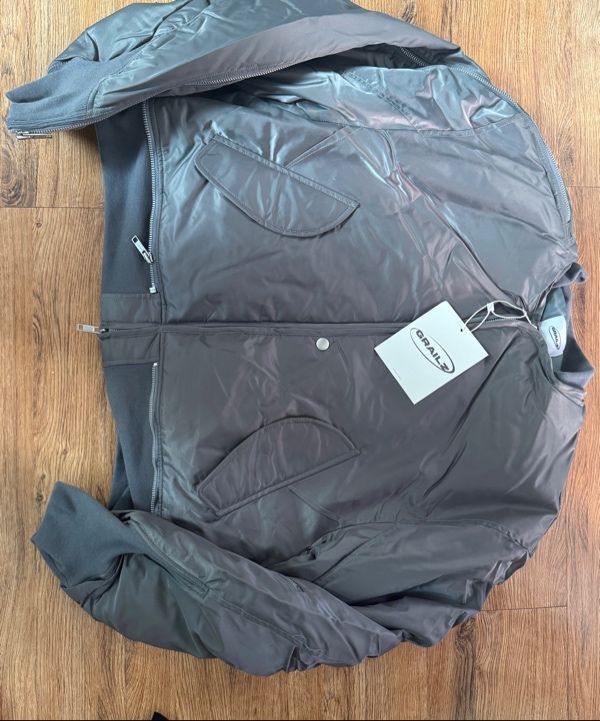 MUSINSA公式 | GRAILZ MULTI ZIPPER MA-1 JACKET [KHAKI]