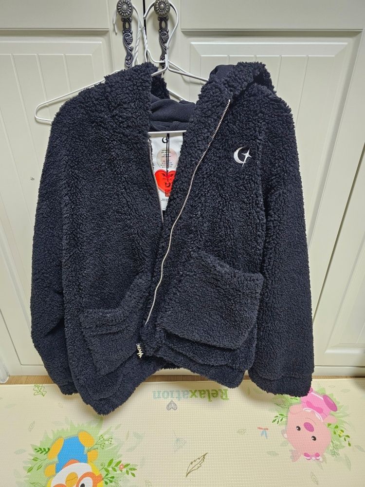 MUSINSA | CLUT STUDIO 0 2 Punk Bear Fleece Jacket – Brown