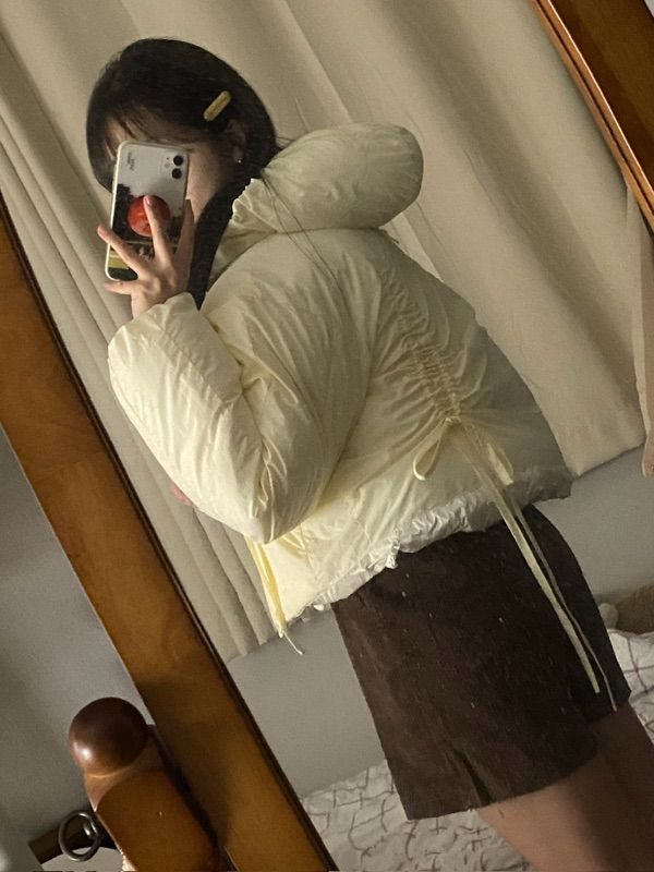 ●PARTIMENTO●REVERSIBLE SHIRRING HOODED PUFFER JACKET 人気 ○PARTIMENTO○REVERSIBLE SHIRRING HOODED PUFFER JACKET 人気