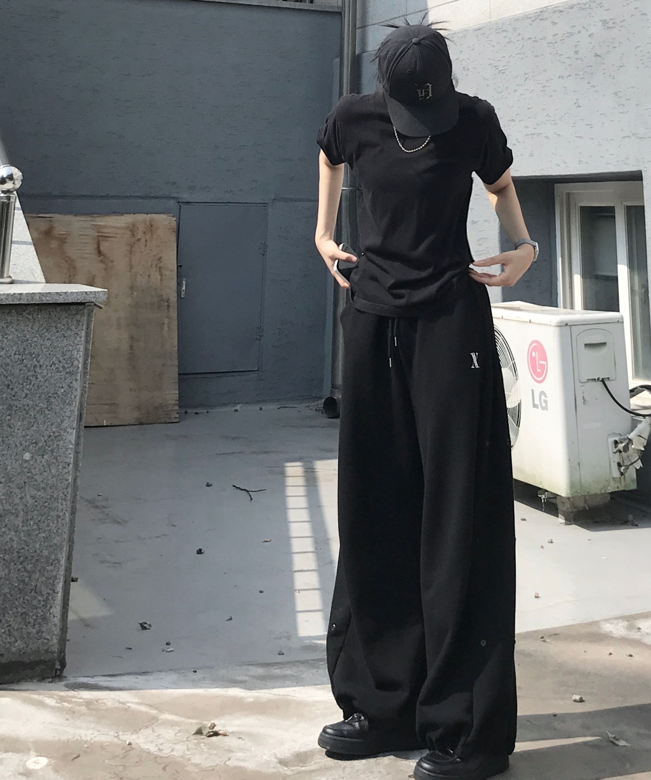 [AVANDRESS] ★SALE★This is wide pants/男女共用 AVANDRESS] ☆SALE☆This is wide pants/男女共用 (AVANDRESS