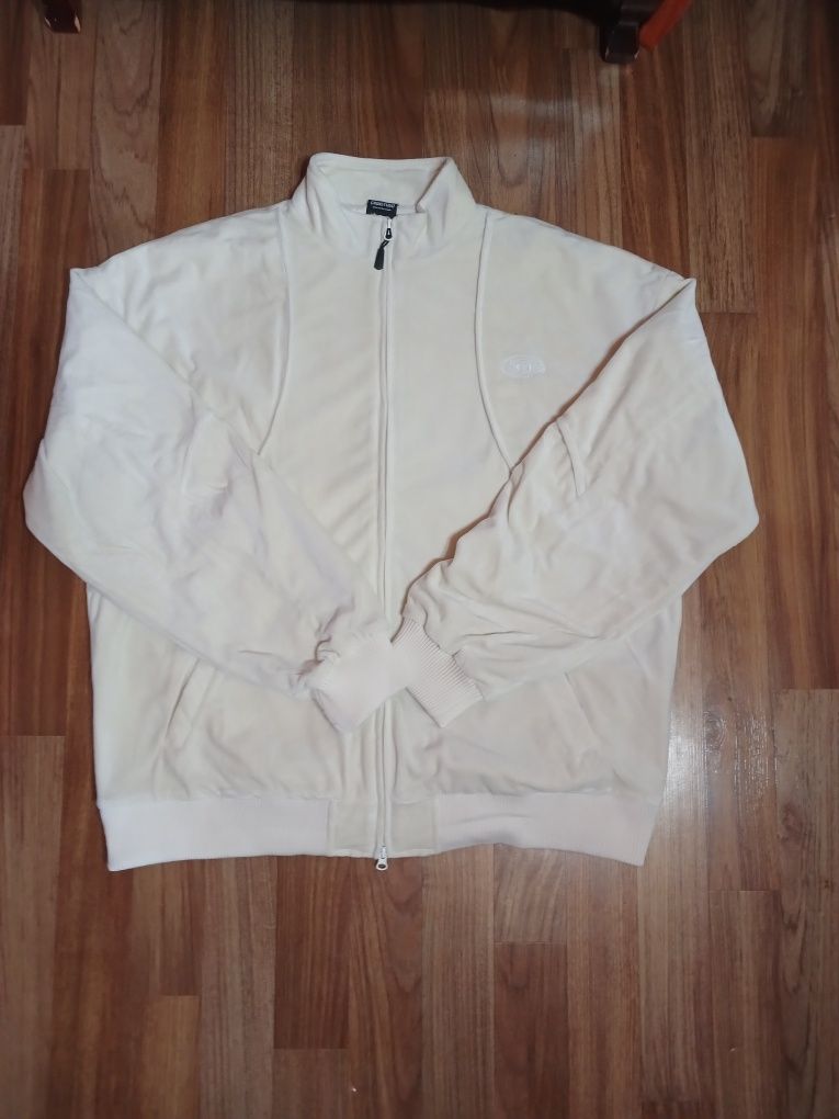 MUSINSA公式 | CPGN STUDIO velvet racing track jacket gray