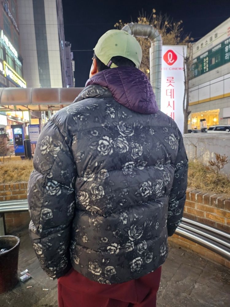 MUSINSA公式 | thisisneverthat PERTEX® T Down Jacket Flower Black