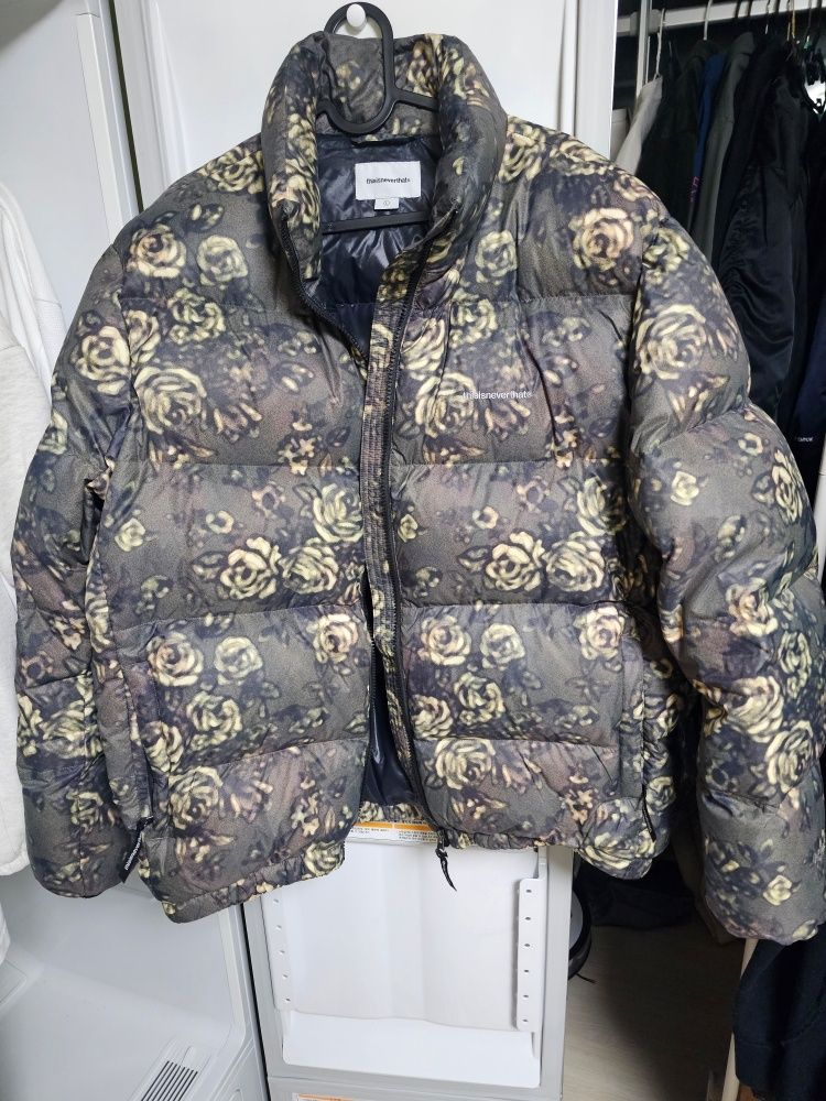 MUSINSA公式 | thisisneverthat PERTEX® T Down Jacket Flower Multi