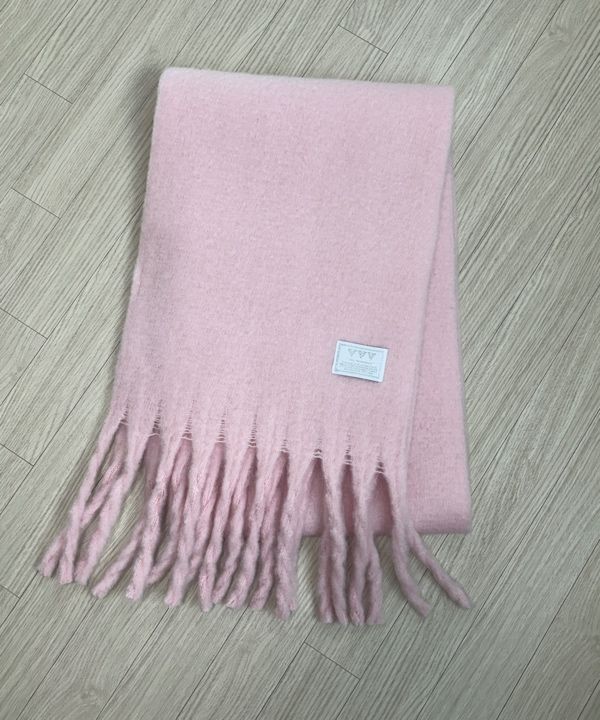 MUSINSA公式 | VVV Basic Big Muffler _ Pink